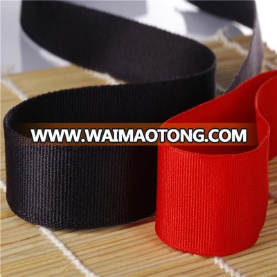 2018 New Factory Direct Sell Customized Colorful Cotton Grosgrain Ribbon In China